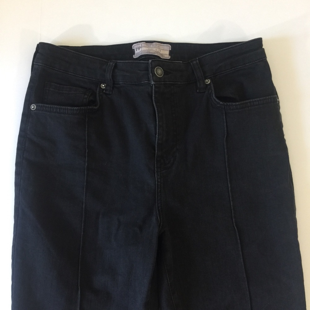 SOLD!! Free People Ankle Step Hem Jeans - Picture 8 of 8